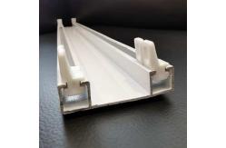 China 16mm Square Sliding Curtain Tracks For Bay Windows Ceiling Mounted supplier