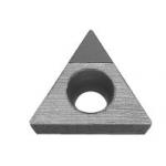TBGW / TCGW Diamond Cutting Tools PCD Tipped Indexable Turning Inserts For Alloy , Tungsten Carbide for sale
