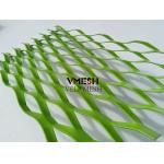 Decorative Facade Expanded Aluminium Mesh Powder Coated Screens for sale