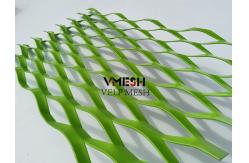 China Decorative Facade Expanded Aluminium Mesh Powder Coated Screens supplier