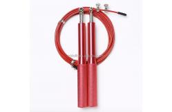 China Wholesale Custom Logo Training Fintness Accessories Aluminum Jump Rope plastic jump rope supplier