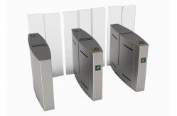China Anti Pinch Sliding Turnstile Gate Face Recognition BLDC Motor 550mm Passage supplier