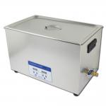 Stainless Steel Benchtop Ultrasonic Cleaner 30liter 40KHz for Desiel Oil Removal for sale