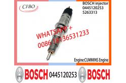 China BOSCH 0445120253 5263313 Neutral Fuel Injector Assembly 0445120253 5263313 For CUMMINS supplier