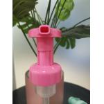 Steady Structure Bottle Foam Dispenser White Housing For Transparent Look for sale