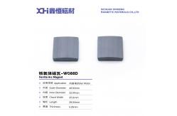 China High Relative Density Strontium Ferrite Permanent Magnet With ISO9001  W088D supplier