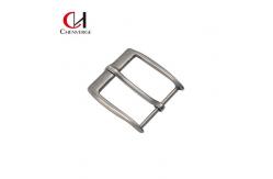 China Matte Anti Nickel Pin Belt Buckles Square Shape Rustproof 25.5g supplier