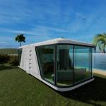Prefabricated Space Capsule House Modern Design For Living for sale