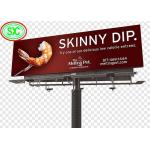 SMD P10 Advertising RGB LED Display Screen Outdoor with Nationstar , Energy Saving for sale