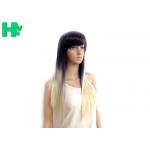 Girls Straight Synthetic Hair Wigs Ombre Color 18inch - 20inch for sale