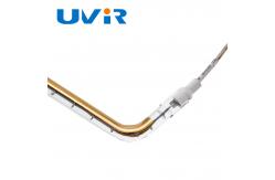 China Contour Emitter 3D Infrared Heating Element Tube With Gold Plated Reflective Layer supplier