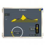 10.4inch Industrial TFT LCD Display 1024x768 Pixels LVDS Interface 30 Pin for sale