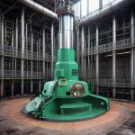 Kaplan Turbine Generator Steel Stainless Steel Customized Hydroturbine For Durability for sale