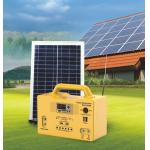 20w Mini Solar Power System For Home Outdoor With Led Lighting Fm for sale
