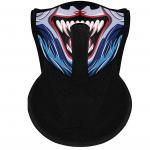 Music LED Voice LED Face Mask Sound Activated Flashing Luminous Cool Party for sale