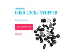China Adjustable Cord Lock - Adjustable Double Barrel Cord Lock supplier
