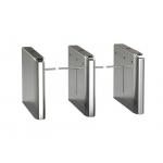 Flow Access Control Turnstile Barrier Gate Fingerprint Face Recognition System With Single Arm