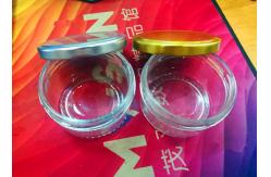 China High Transparent Glass Caviar Packaging Jar 1oz 50-60gram FDA Approved supplier