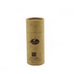 Custom Round Paper Packaging Box Eco Kraft Paper Tube Cylinder Packaging for Essential Oil for sale