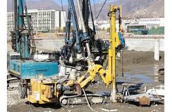 China Hydraulic Press 60 R / Min Crawler Drilling Rig supplier