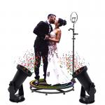 Electric Wedding Machine 9.3kg with Green LED Lamp Beads for sale