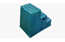 China Heavy Duty Polyethylene Plastic Single Step Stool Safety Smooth Finished supplier
