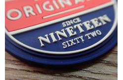 China Garment Labels Custom Clothing Patches 3D PVC Rubber Silicon Bag Washable supplier