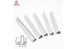 China Customized Whiteboard Extruded Aluminum Profile Electrophoresis / Sandblast supplier