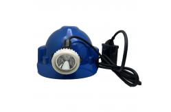 China 10000lux IP67 Rechargeable Mining Cap Lamps Safety With 90 Degrees Beam Angle supplier