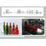 Stable Performance Liquor Bottle Filling Machine  0.6-0.8 Mpa 380V / 50HZ for sale