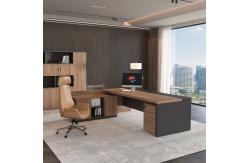 China Luxury Executive Office Furniture CEO Desk Wooden Computer Desk For Office supplier