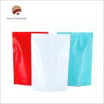 Customized CMYK Printed Standing Pouch Coffee Packaging Aluminum Foil Material for sale