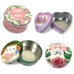 0.28mm Thickness CMYK Round Tin Box Weed Metal Packaging for sale