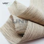 Stiff handfeeling interlining fabric for men‘s suit with good quality for sale