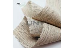 China 177 Gsm Hair Interlining Interfacing Lambswool Horse Tail / Interlining Material supplier