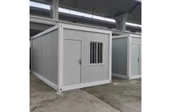 China Custom Folding Container House Compact Structure Container Fold Out House supplier