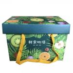 Double Wall Corrugated Boxes For Fruit Packaging Lamination / Embossing for sale