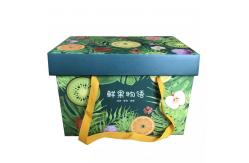 China Double Wall Corrugated Boxes For Fruit Packaging Lamination / Embossing supplier