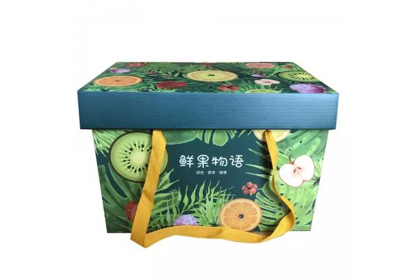 Double Wall Corrugated Boxes For Fruit Packaging Lamination / Embossing