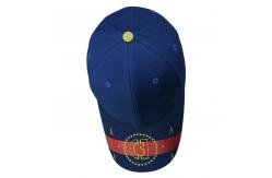 China Custom Embroidery Cotton 58cm Six Panel Baseball Cap supplier