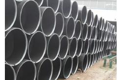 China Structural And Construction Electrogas Welded Steel Pipe with Black Painting supplier