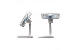 China ABS Rechargeable Table Fans Portable Desk Fan With 4000mAh Battery supplier