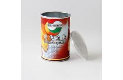 China Peel Off Foil Sealed Embossing Paper Composite Cans For Chips , Snack Foods supplier