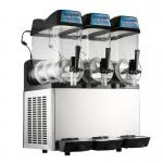 Triple Bowls Frozen Slush Machine 304 Stainless Steel With r134a Refrigerant for sale
