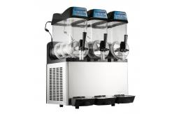 China Single Compressor Ice Slush Machine Air Cooling With Three Bowl supplier