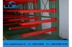 China Single Sided Cantilever Storage Racks 200 - 2000kg Loading Capacity Per Level supplier