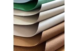 China Custom Color Artificial Leather Suede Eco Conscious Choice supplier