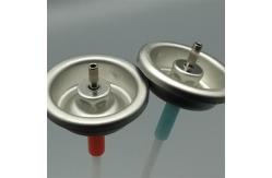 China One Inch Metal Stem Metered Aerosol Valve For Accurate Dispensing supplier