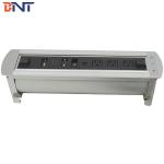 Desk Pop Up Power Data Connector With  3* Universalniversal Plug Configuration