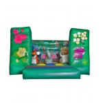 Commercial Green Color Elephant Inflatable Bouncy Castle For Child for sale